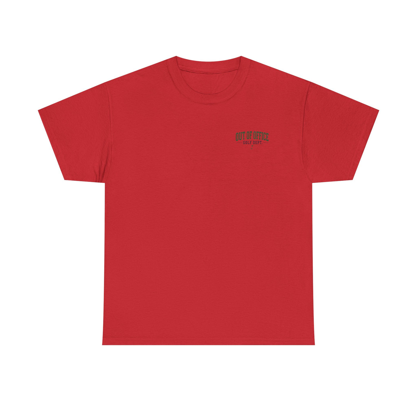 Out of Office Golf Department Tee — "No Calls, No Emails, Just Tee Times"