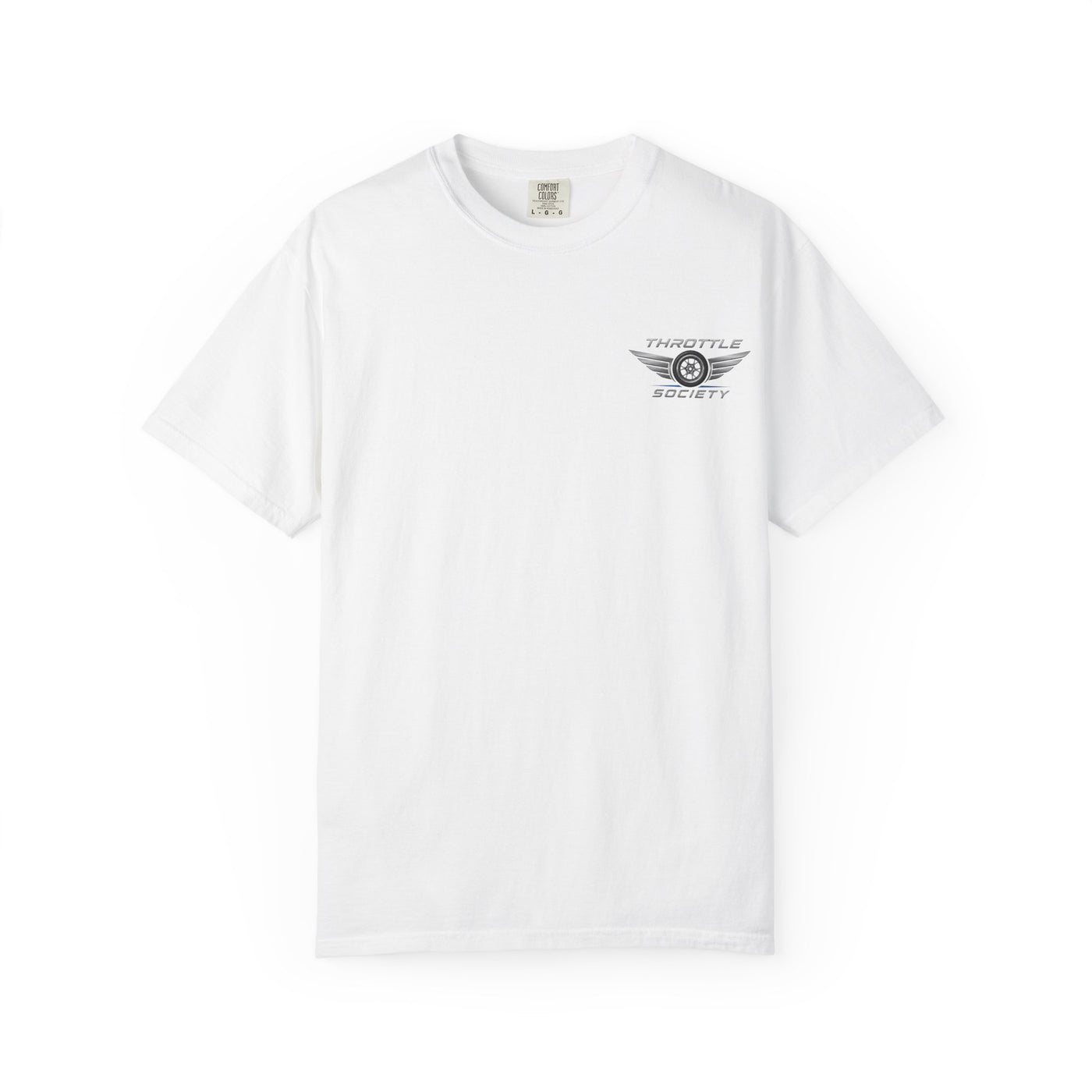 Throttle Society Helmet T-Shirt — No Coastline Racing Graphic Tee