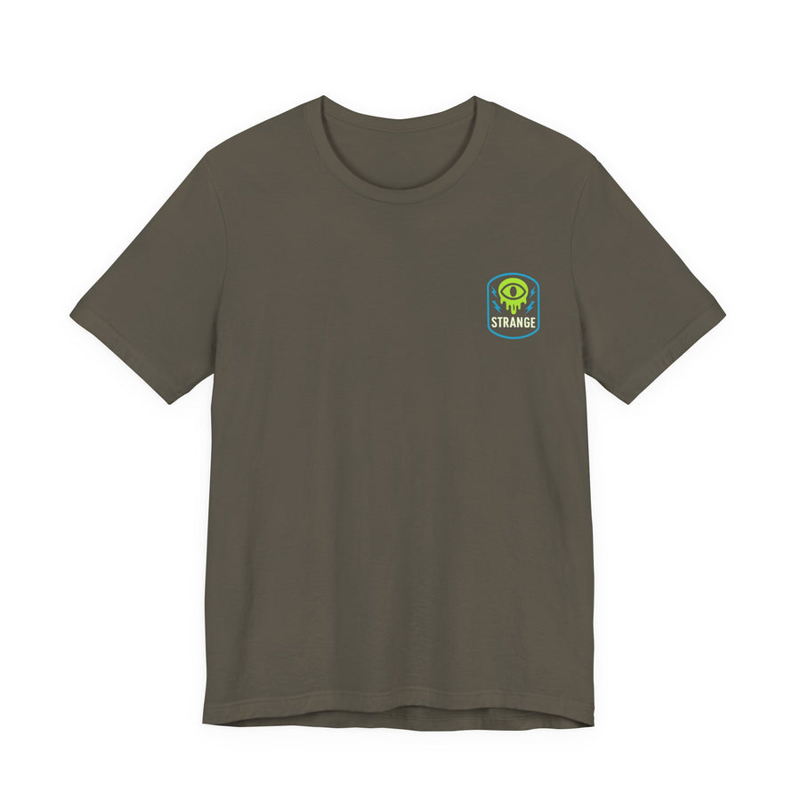 Eerie Skull Tee — Spooky Skull & Dagger Graphic T-Shirt