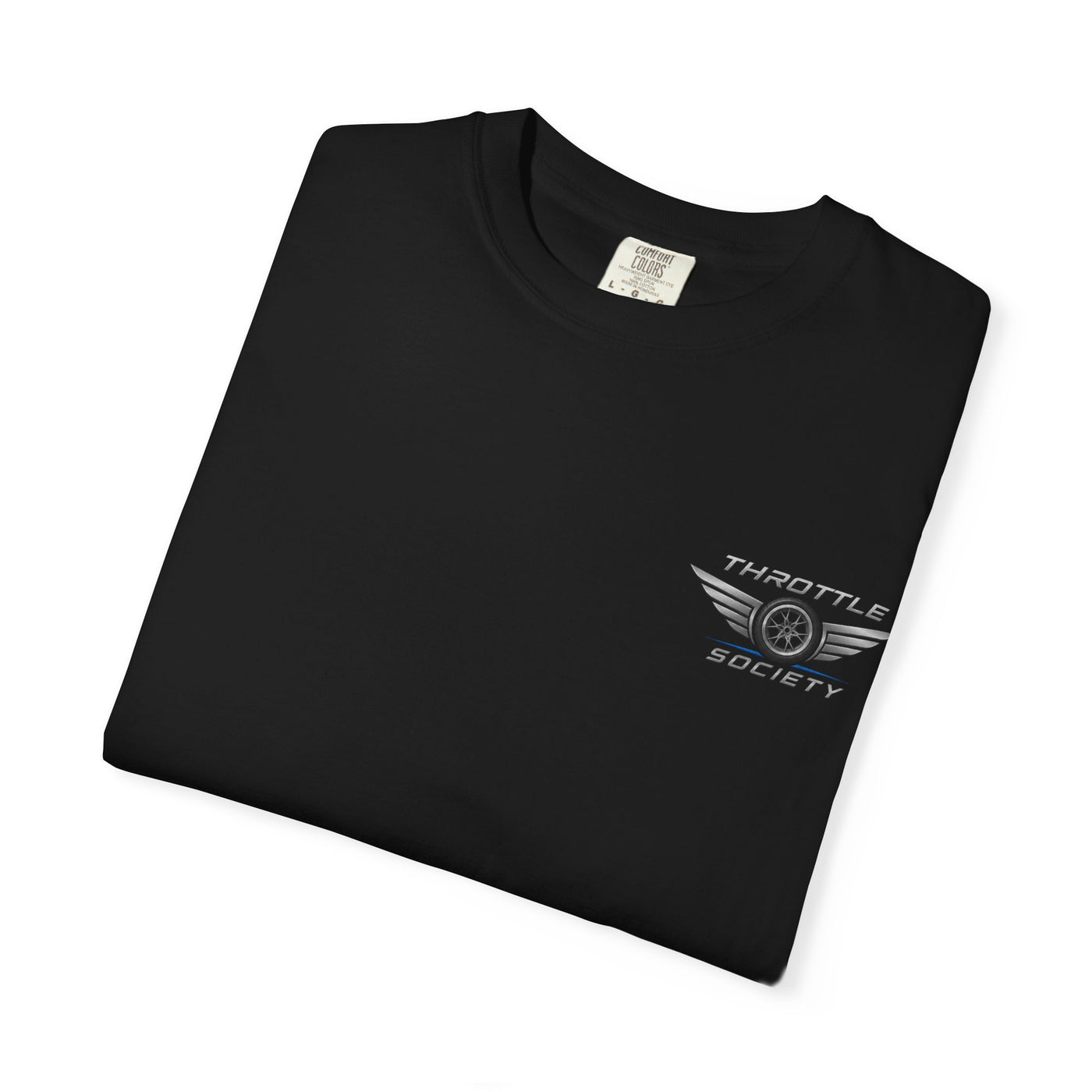 Throttle Society Helmet T-Shirt — No Coastline Racing Graphic Tee