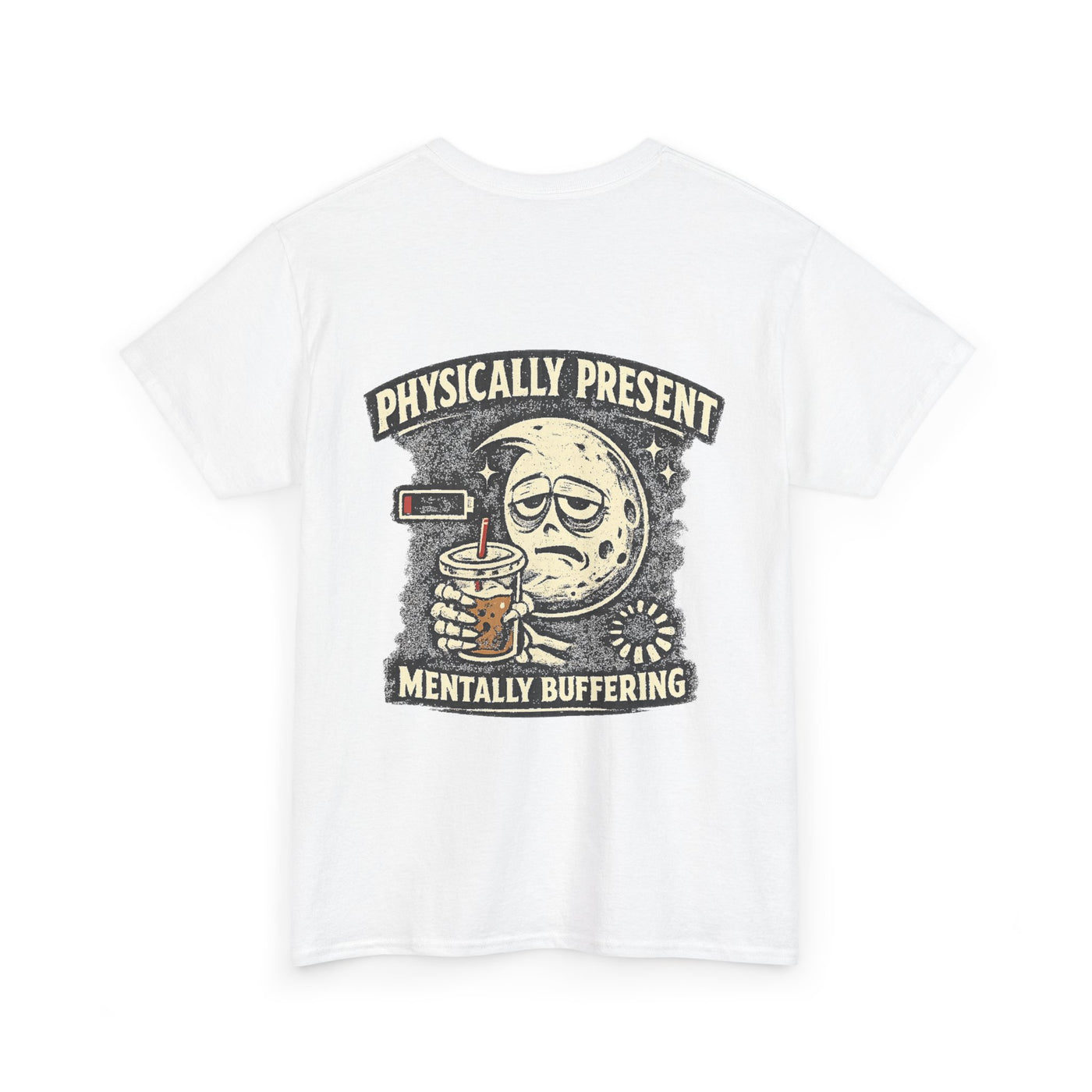Low Battery Social Club T-Shirt – Funny Oversized Graphic Tee