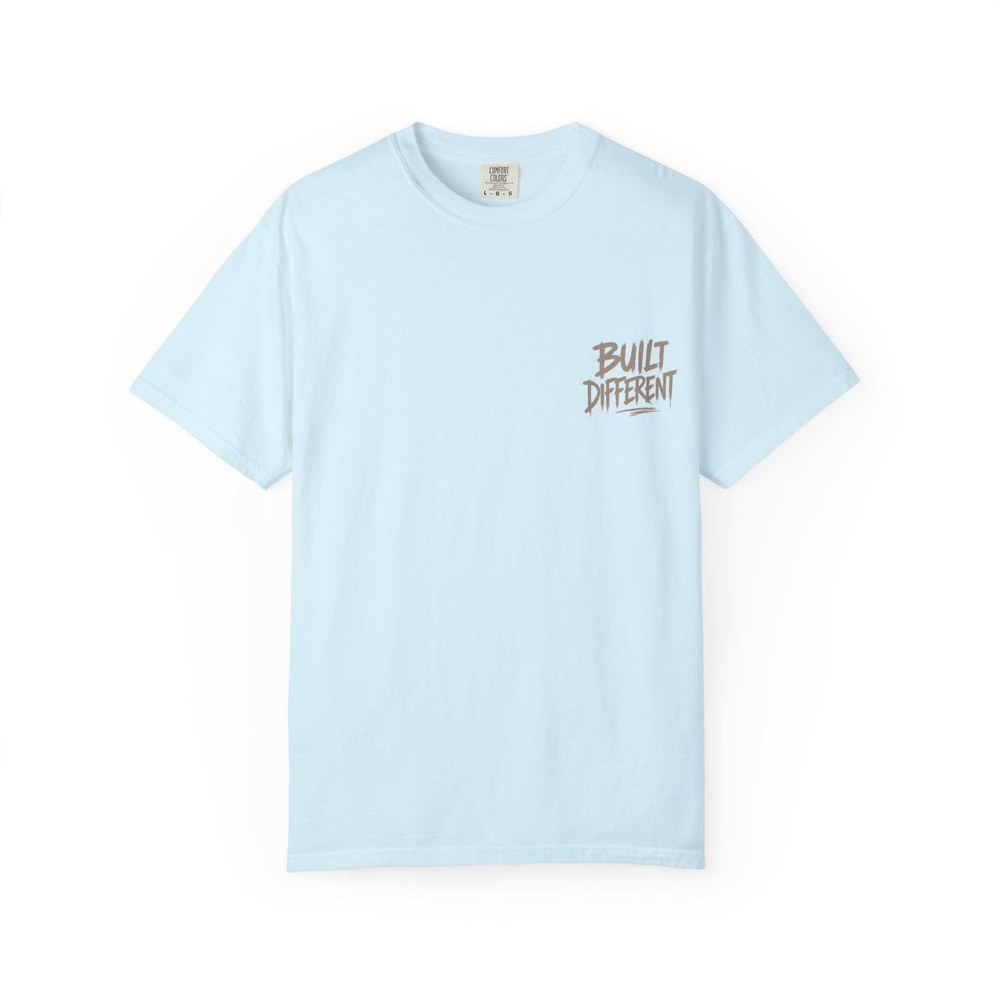 Built Different Graphic T-Shirt — 'Built Different' Chest & Back Design