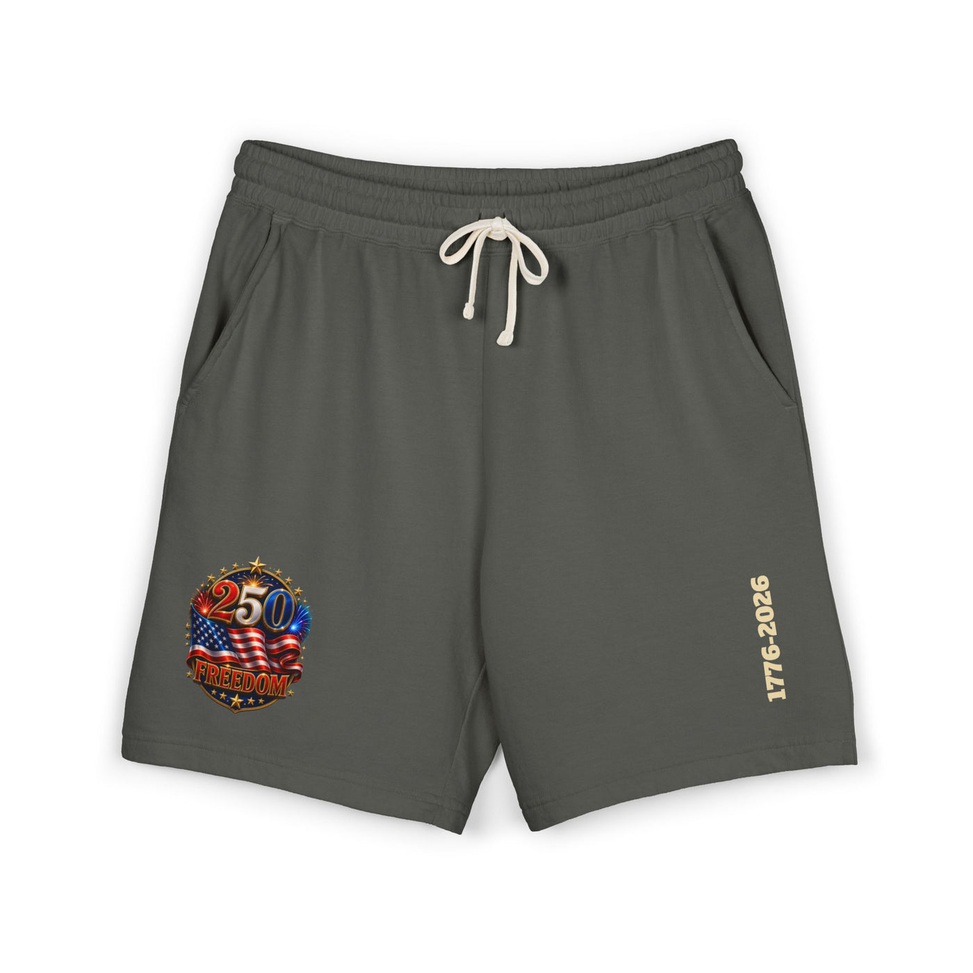 250 Years of Freedom Shorts — 1776–2026 Patriotic Streetwear