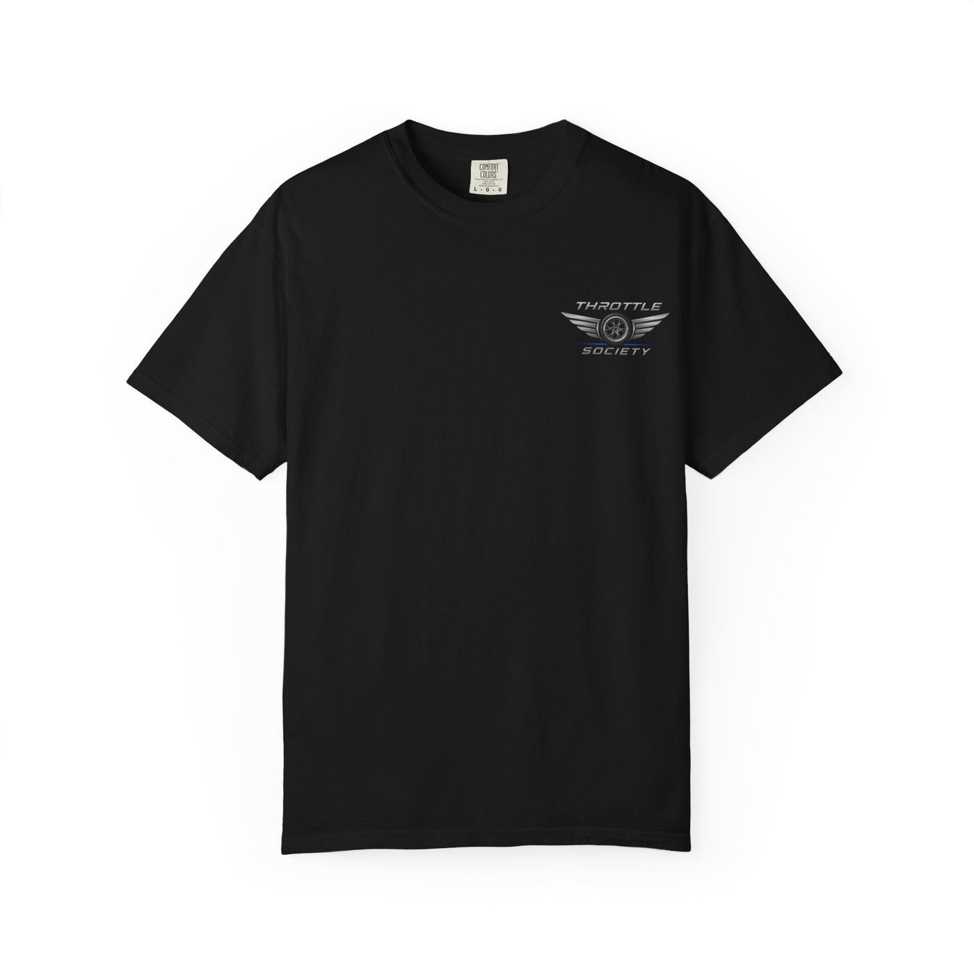 Throttle Society Helmet T-Shirt — No Coastline Racing Graphic Tee