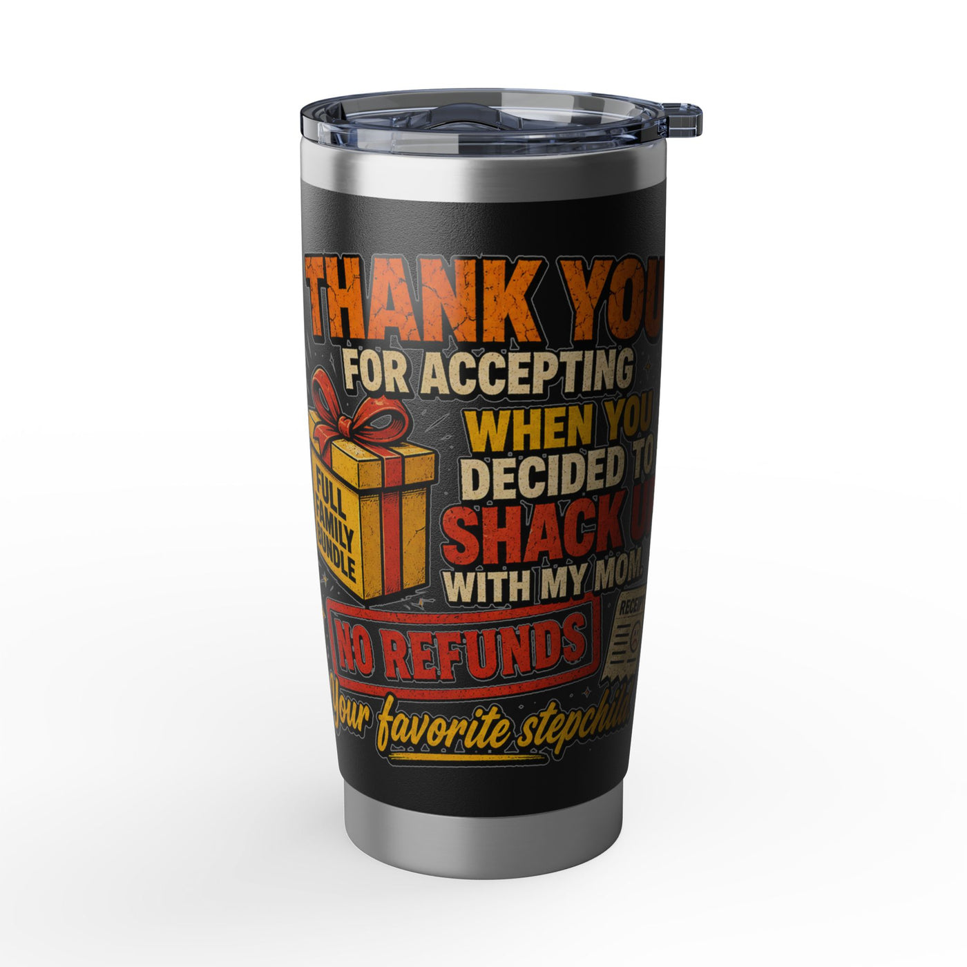 Funny Stepdad Father’s Day Tumbler