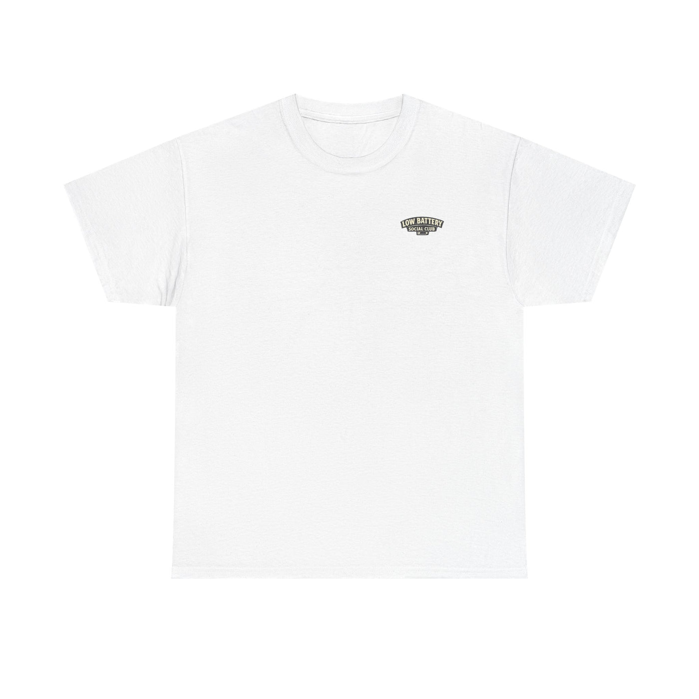 Low Battery Social Club T-Shirt – Funny Oversized Graphic Tee